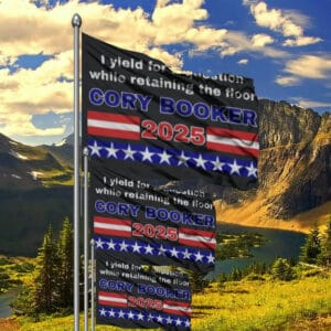Senator Cory Booker 2025 Flag