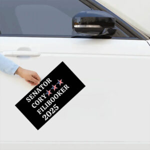 Senator Cory Booker Filibuster 2025 Sticker