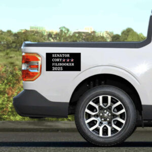Senator Cory Booker Filibuster 2025 Sticker