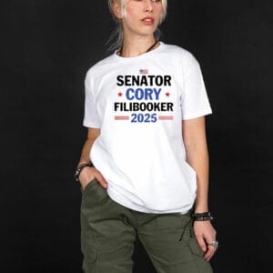 Senator Cory Booker Filibuster 2025 T-Shirt