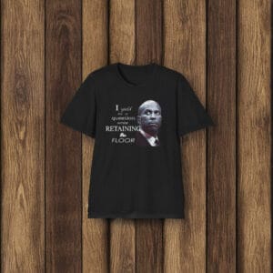 Senator Cory Booker T-Shirt Senate Speech "I yield for a question while retaining the floor"
