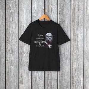 Senator Cory Booker T-Shirt Senate Speech "I yield for a question while retaining the floor"