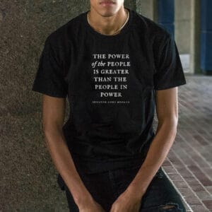 Senator Cory Booker, The power of the people is greater than the people in power T-Shirt