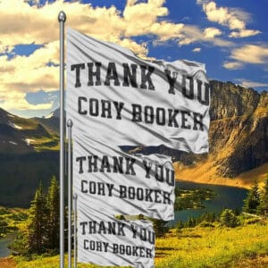 Thank You Cory Booker Flag