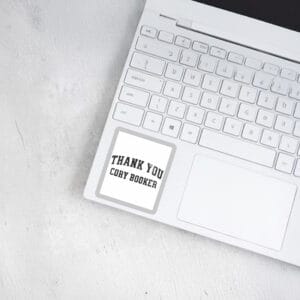 Thank You Cory Booker Sticker