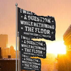 i will yield for a question while retaining the floor, cory booker Flag