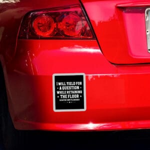 i will yield for a question while retaining the floor, cory booker Sticker